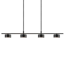 Clyde Steel 4 Light Pendant